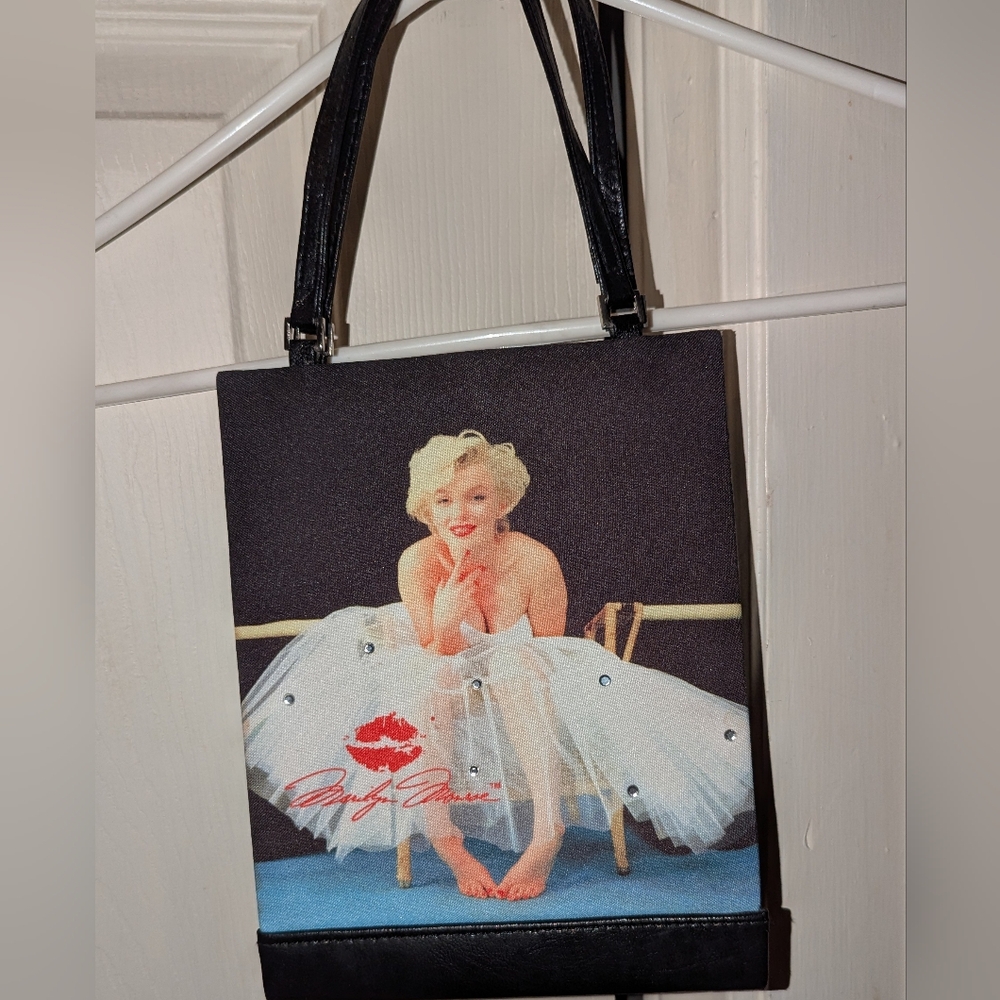 Vintage Marilyn Monroe Black Bag